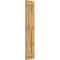 Ekena Millwork Spaced Board-n-Batten Shutters w/Z-Bar, Rough Sawn Western Red Cedar, 17 1/8W x 79H, PR RBS06Z17X079RWR - alternate 4